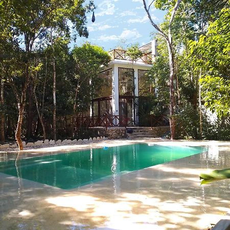 Saasil Kaax Villa Chemuyil Buitenkant foto