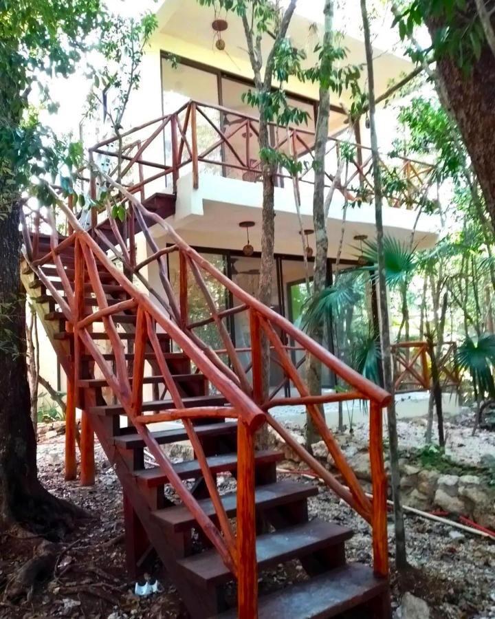 Saasil Kaax Villa Chemuyil Buitenkant foto